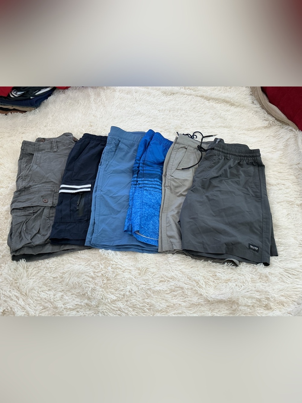 Bundle Of 6 Men’s Shorts Size Large Manfinity Nike Golf Volcom O’niel Kirkland